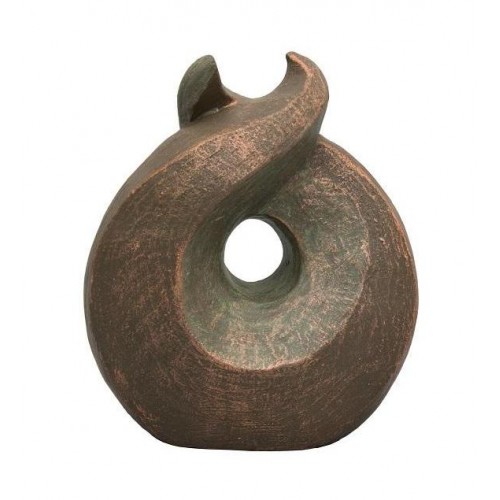 Ceramic Statue Urn - Sculptural Circle of Life - Bespoke Craftsmanship to the Highest Quality